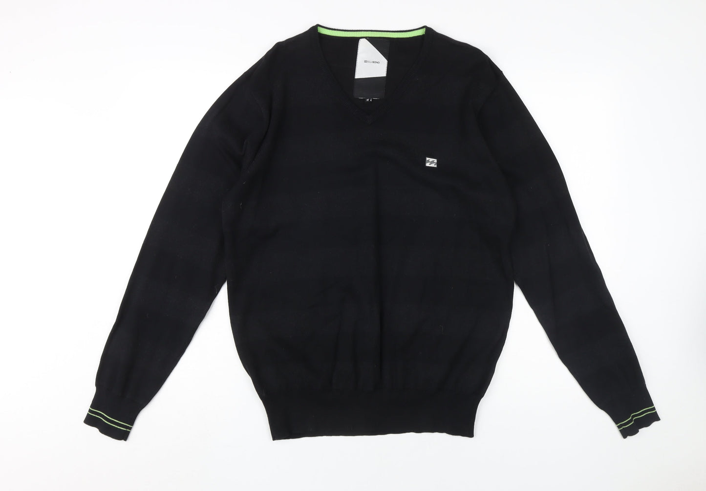 Billabong Men's Black V-Neck Pullover M