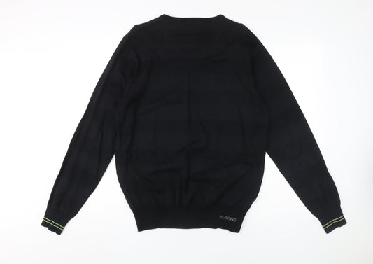 Billabong Men's Black V-Neck Pullover M