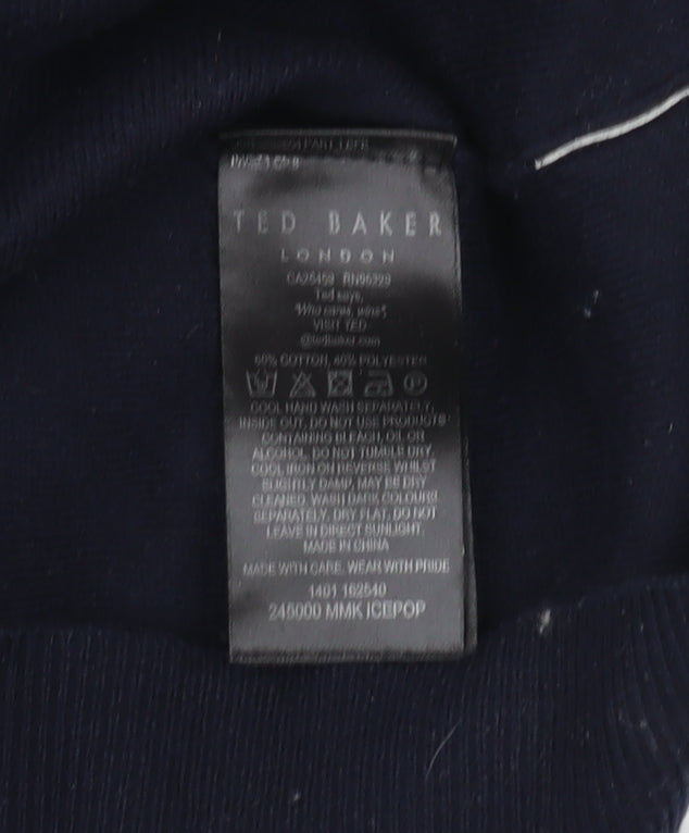 Ted Baker Men's Red & Black Pullover Jumper M