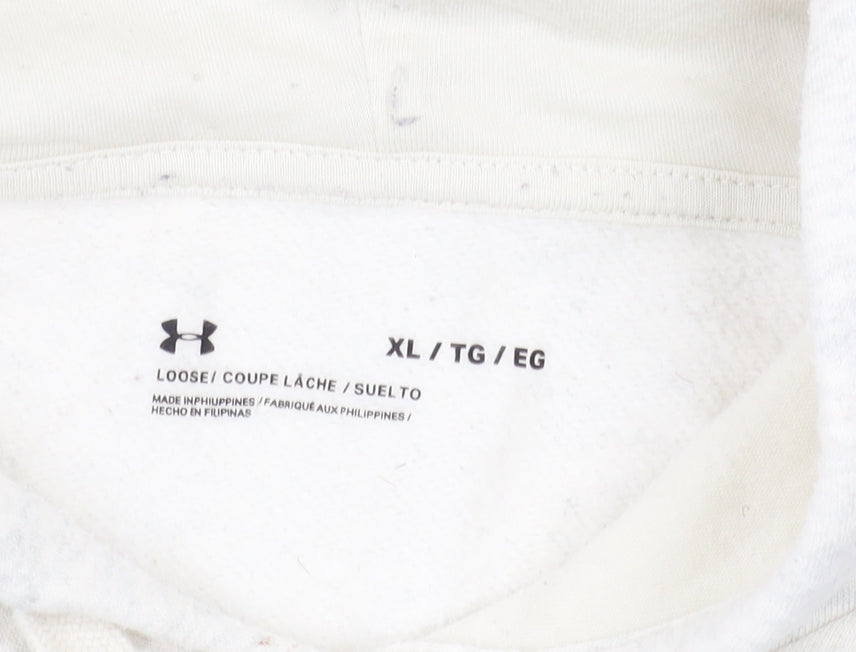 Under Armour Men's Beige XL Pullover Hoodie
