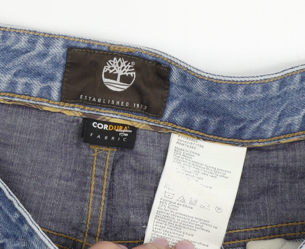 Timberland Men's Blue Straight Jeans Size 36