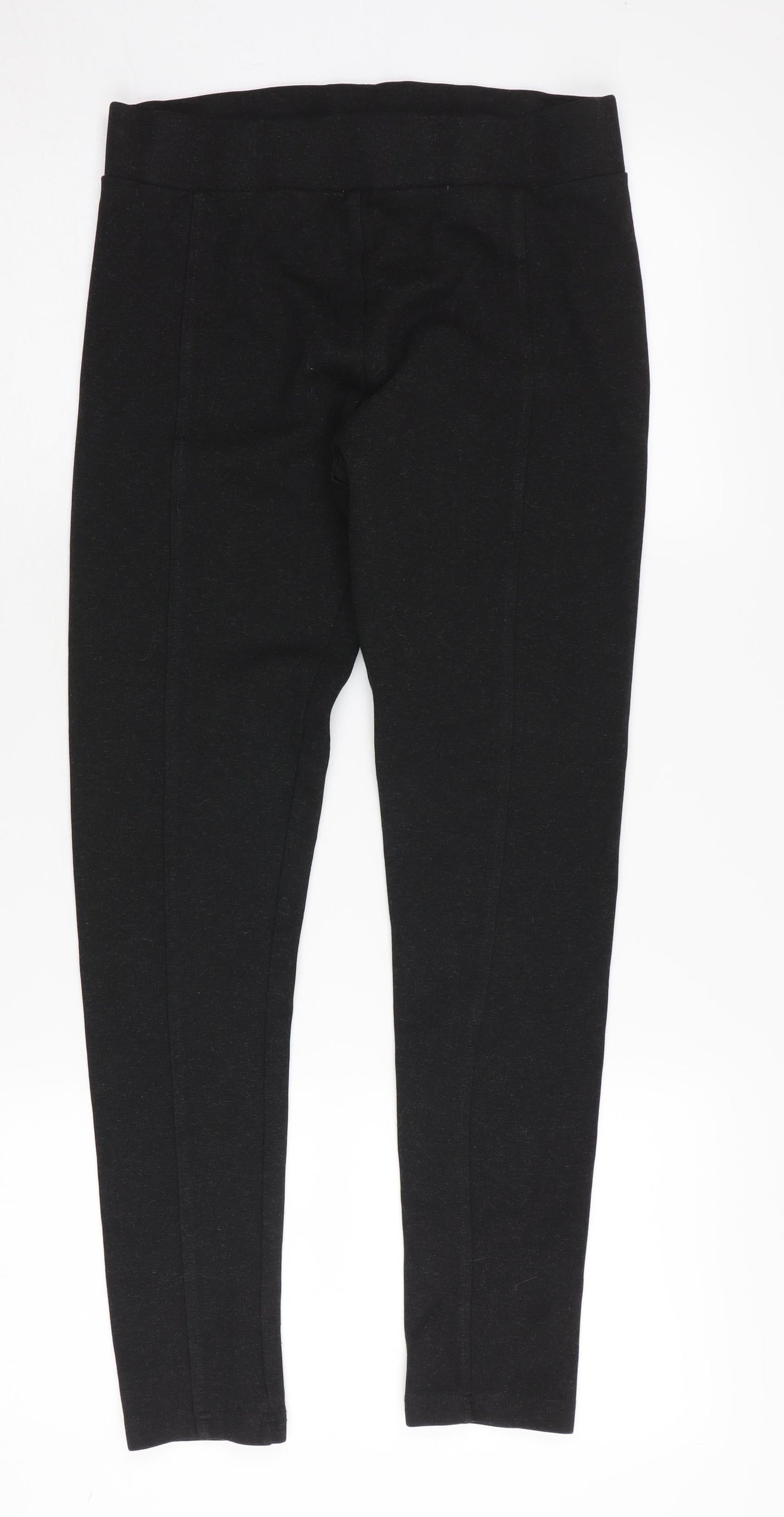 Laura Ashley Women's Black Ankle Leggings Size 10 Casual Wear