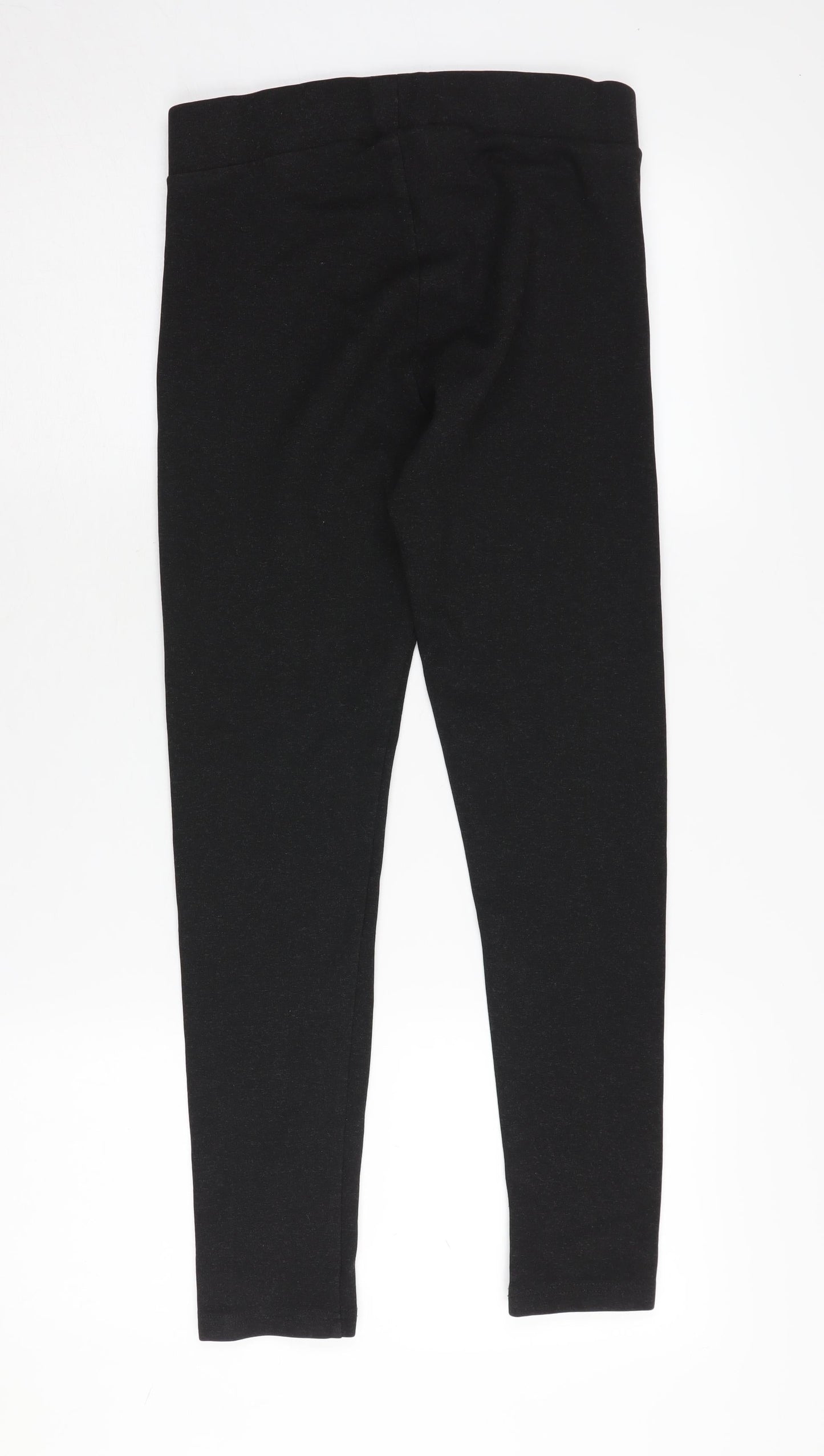 Laura Ashley Women's Black Ankle Leggings Size 10 Casual Wear