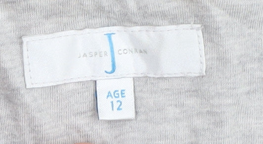 Additional view of Jasper Conran boys’ red hooded jacket age 12 mid-length