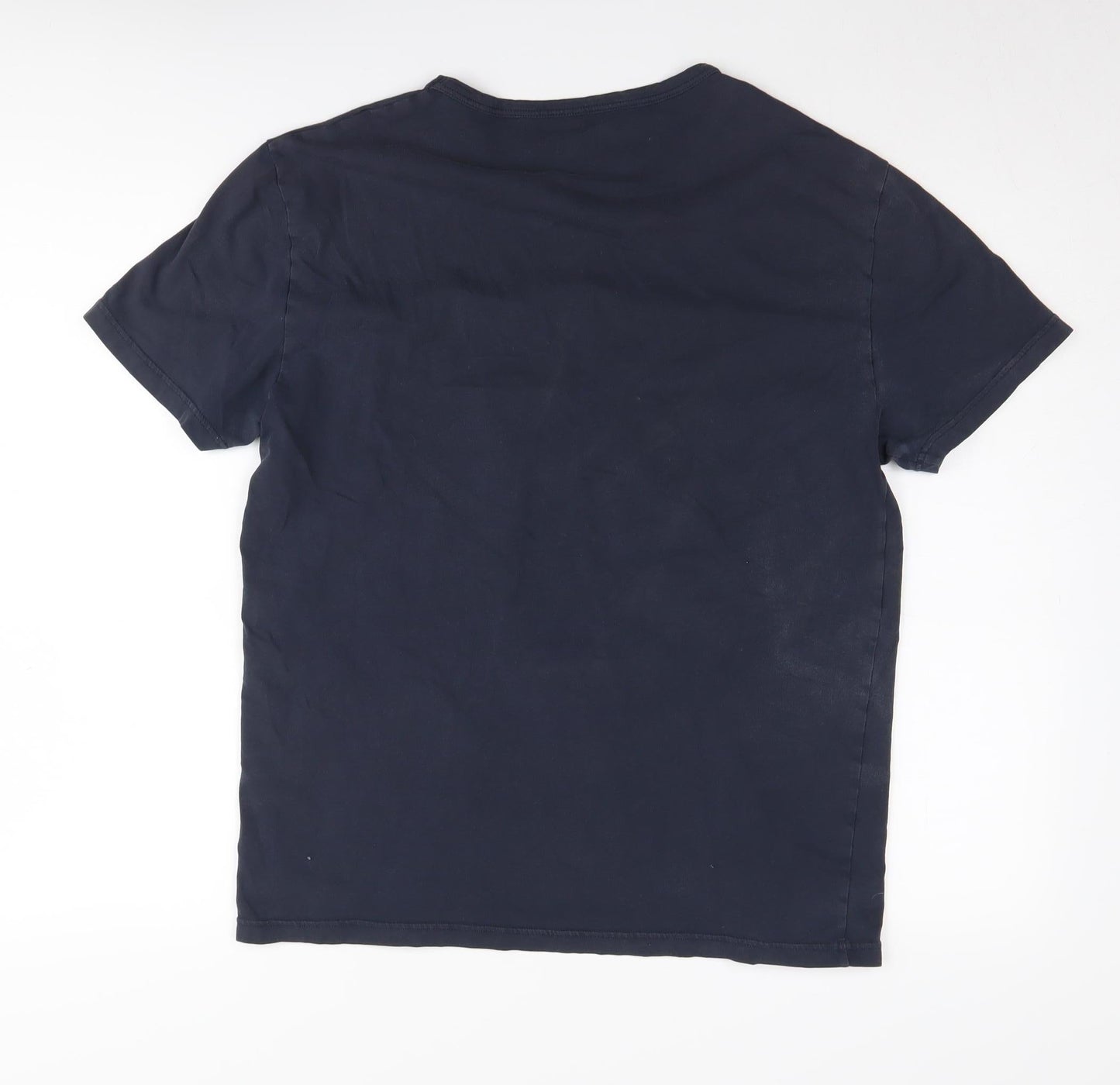 Emporio Armani Men's Black Crew Neck T-Shirt L