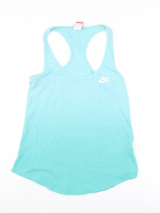 Nike Women's Blue XS Athletic Tank Top