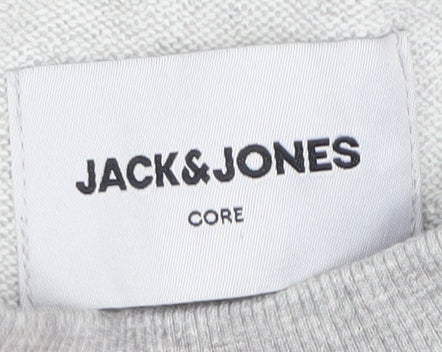 Jack & Jones Men's Grey XL Pullover Sweatshirt