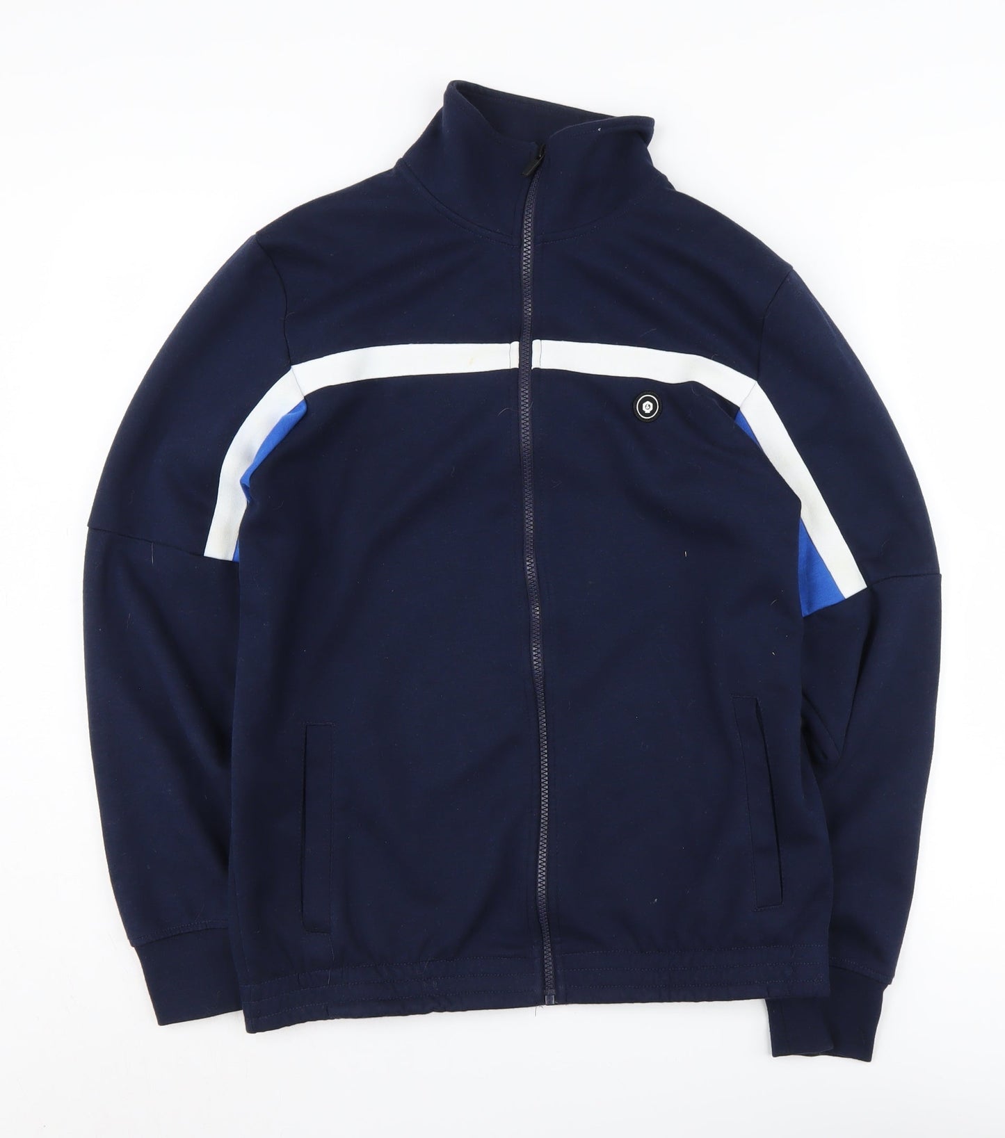 Jack & Jones Men's Blue Bomber Jacket, Size S