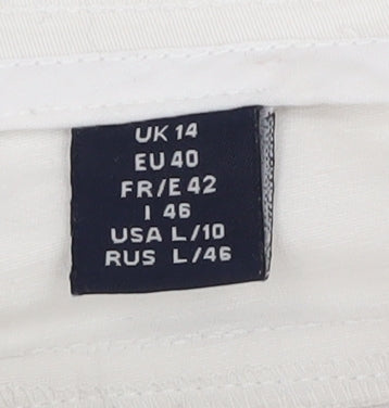 Regatta Women's Ivory Chino Shorts Size 14