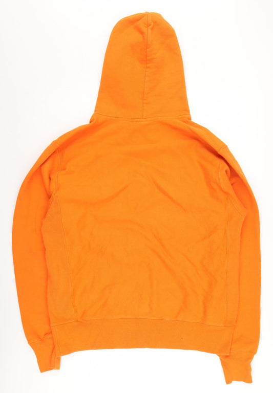 Champion Men's Orange Medium Pullover Hoodie