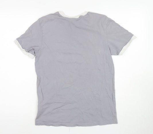 Adidas Women's Grey T-Shirt Size 8 Regular Fit