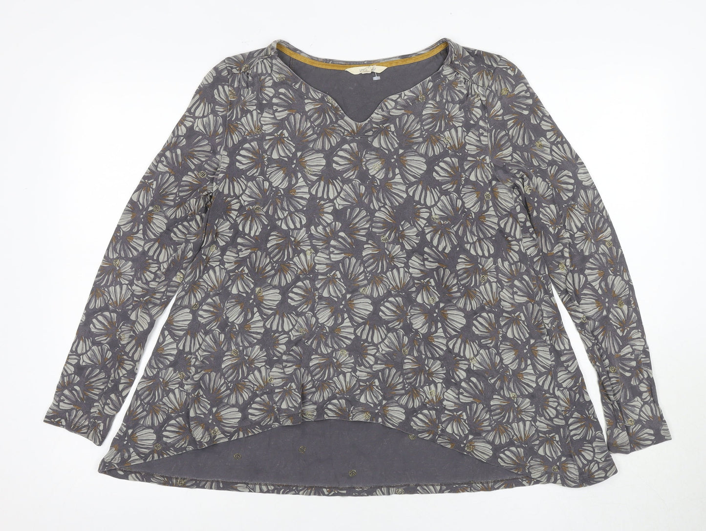 White Stuff Women's Multicoloured Floral Blouse Size 10