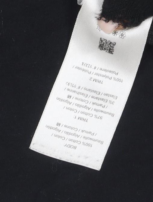 Fred Perry Men's Black L T-Shirt with Logo