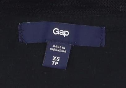 Gap Men's Black XS T-Shirt with Sequin Pocket