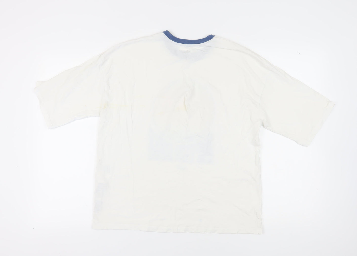 Levi's Ringer T-Shirt White XS Unisex Retro Style