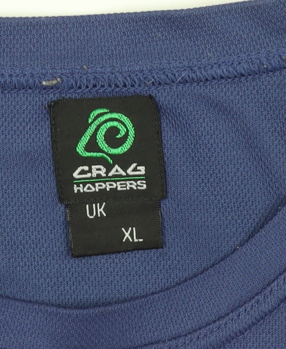 Craghoppers Men's Blue XL Crew Neck T-Shirt