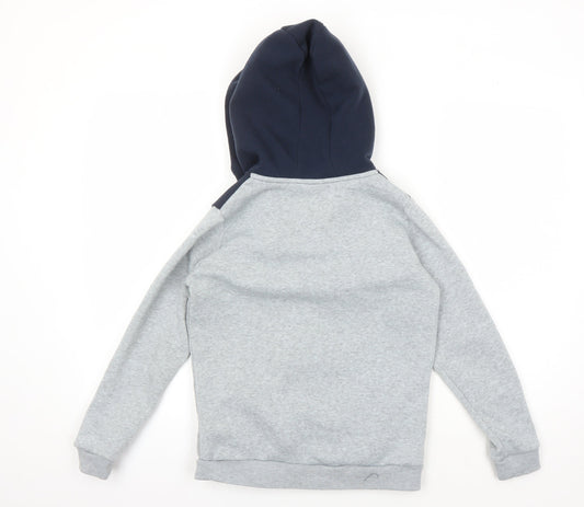 Slazenger Boys Grey Full Zip Hoodie 11-12 Years