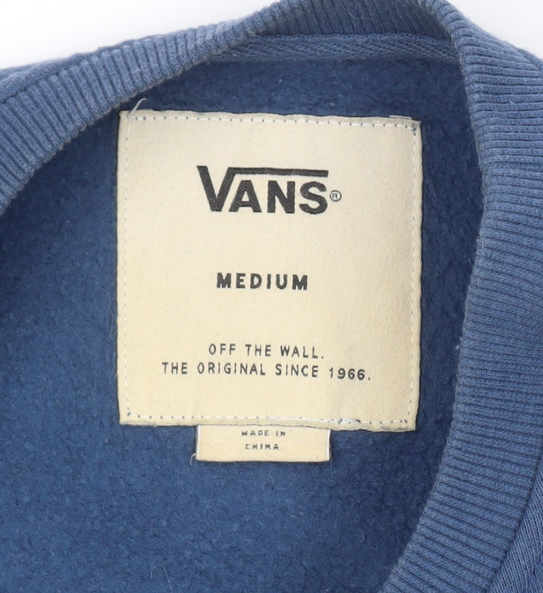 Vans Men's Blue Medium Pullover Sweatshirt