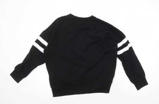 Each x Other Black Graphic Pullover Sweatshirt S