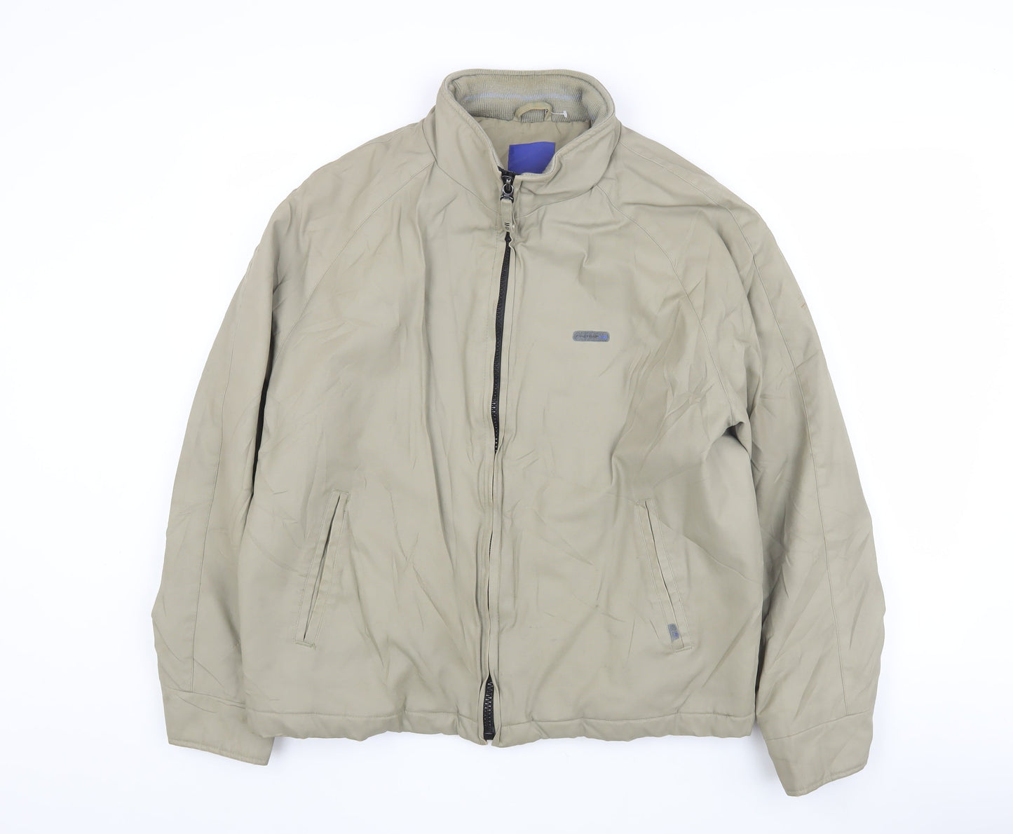 Firetrap Men's Beige Windbreaker Jacket M