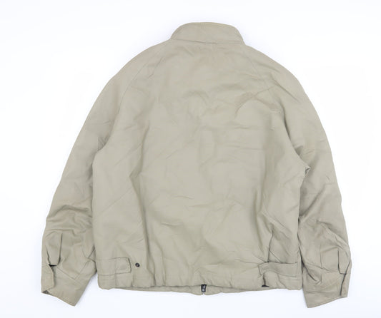 Firetrap Men's Beige Windbreaker Jacket M