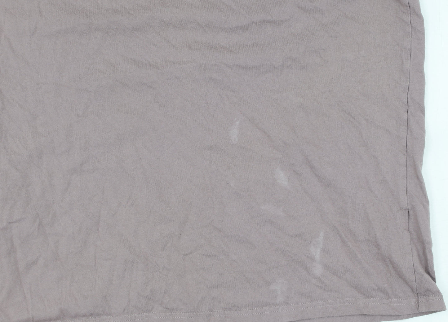 Hollister Men’s XL Brown Graphic T-Shirt, Crew Neck