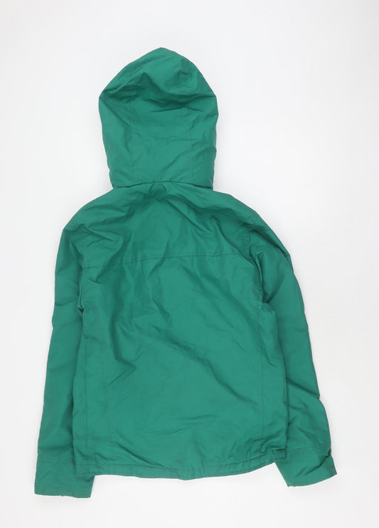 Hollister Women's Green All Weather Jacket XS
