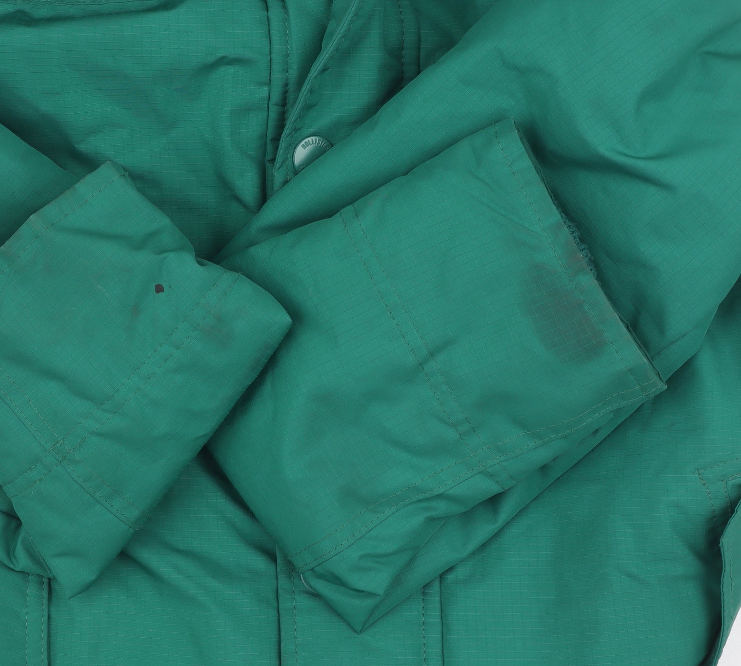 Hollister Women's Green All Weather Jacket XS