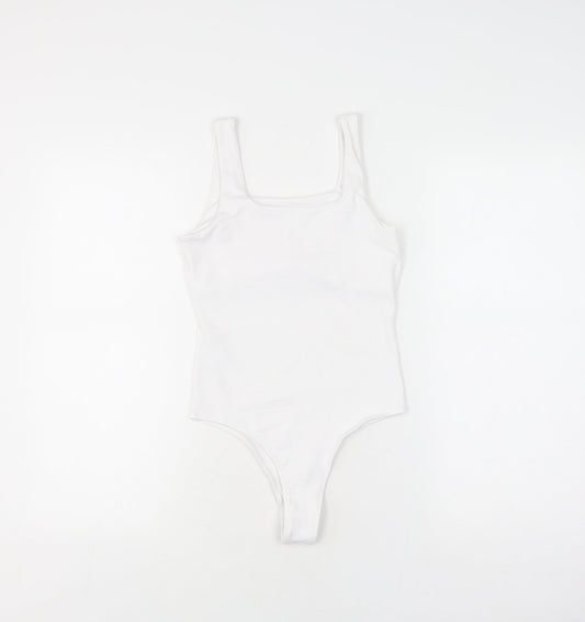 Hollister Women's White XS Tank Top, Scoop Neck, Summer Essential