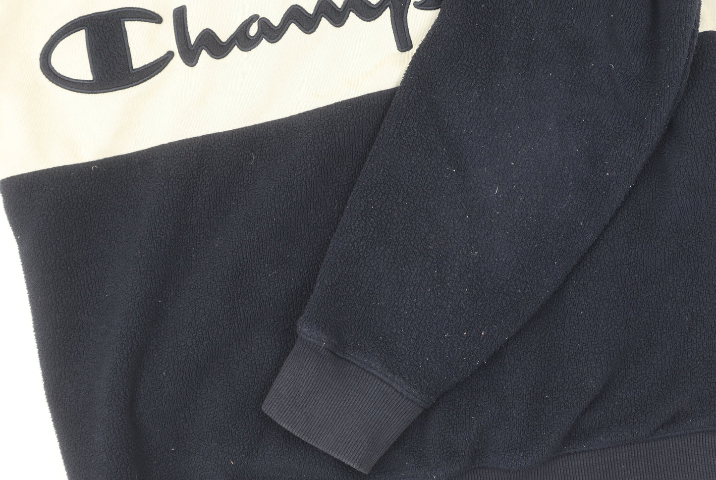 Champion Unisex Small Black Pullover Hoodie