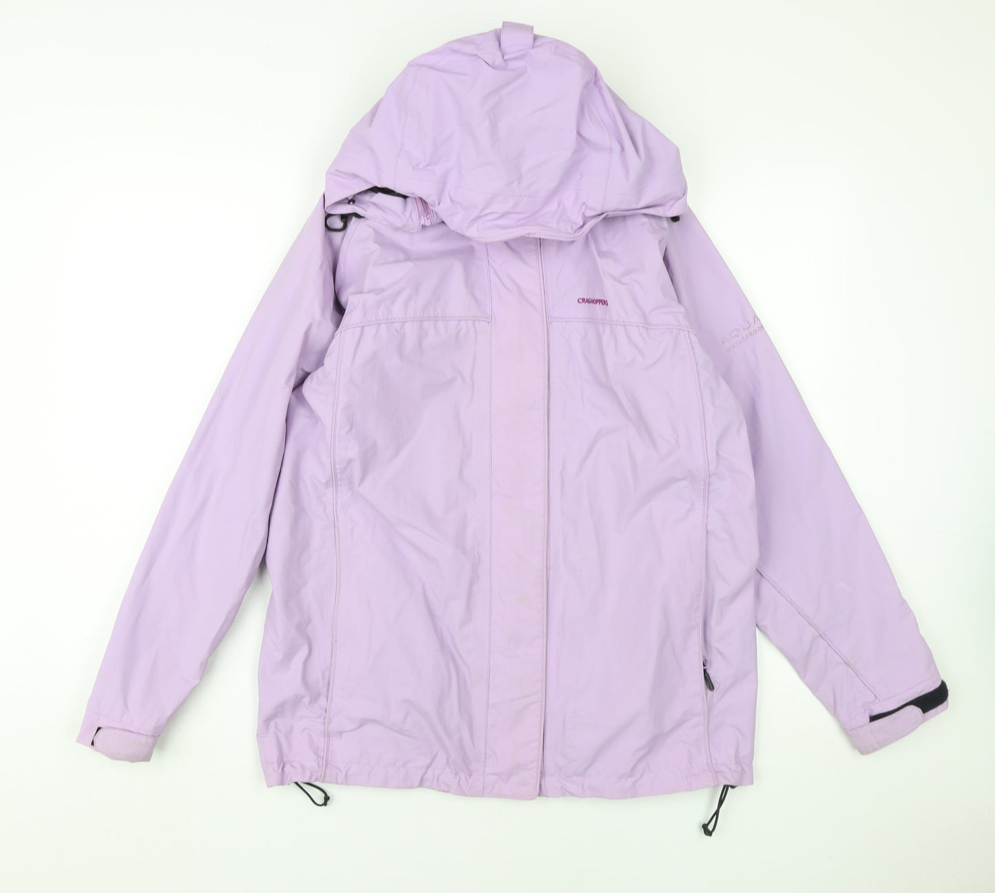 Craghoppers Women’s Purple Rain Coat Size 12 Waterproof