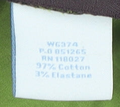 Boden Women's Brown Floral Pencil Skirt Size 10