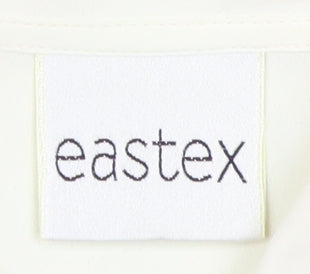 Eastex Women's Ivory Long Sleeve Blouse Size 14