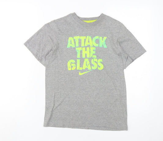 Nike Grey Unisex M Sport T-Shirt