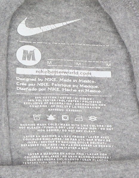 Nike Grey Unisex M Sport T-Shirt