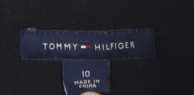 Tommy Hilfiger Women's Black Sheath Dress Size 10