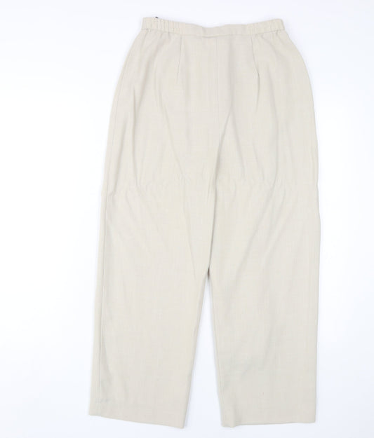Alexon Women's Beige Dress Pants Size 10, Elastic Waist