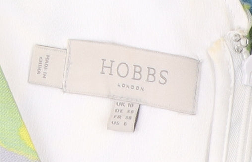 Hobbs Women's Floral Fit & Flare Dress, Size 10, Multicolour