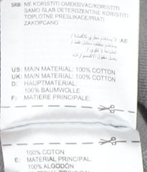 Adidas Men’s Grey Crew Neck T-Shirt, Size M