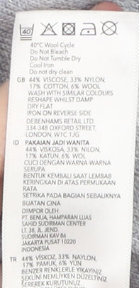 Brand and care label for Mantaray Women's Multicoloured Fair Isle jumper