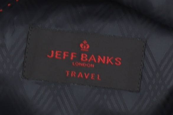 Jeff Banks Men's Blue Slim Fit Blazer, 40 Short