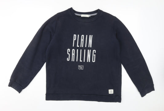 Henri Lloyd Men's Blue XS Pullover Sweatshirt