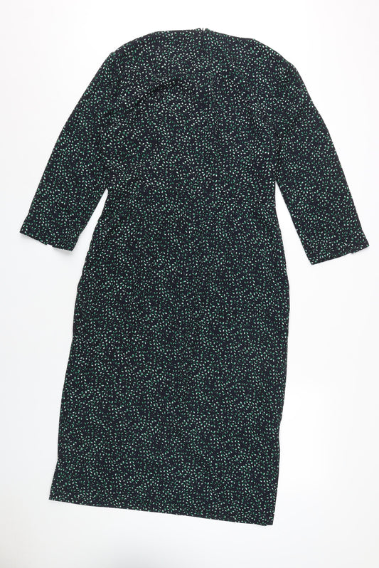 Hobbs Women’s Multicoloured Sheath Dress Size 12