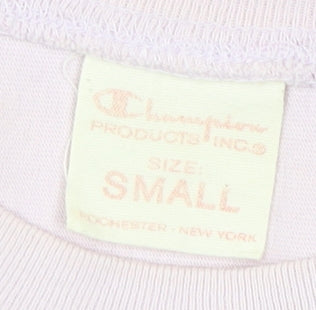 Champion Women's Pink T-Shirt, Size S, Casual Style