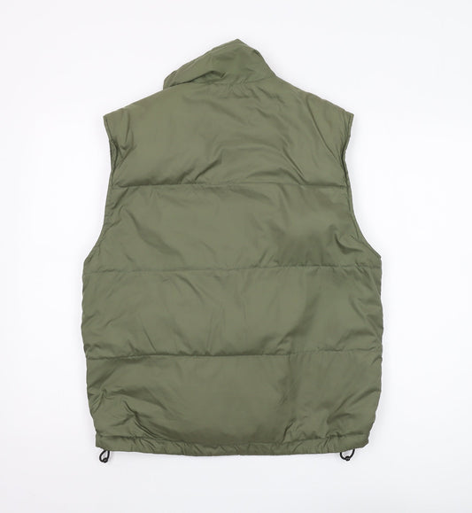 Lands' End Women's Green Waistcoat Size S