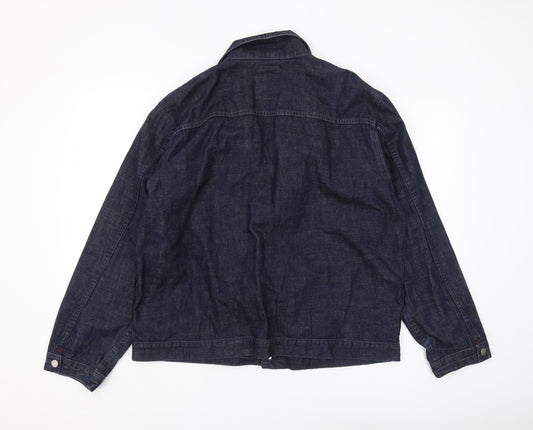 John Women's Blue Denim Basic Jacket XL Casual Wear
