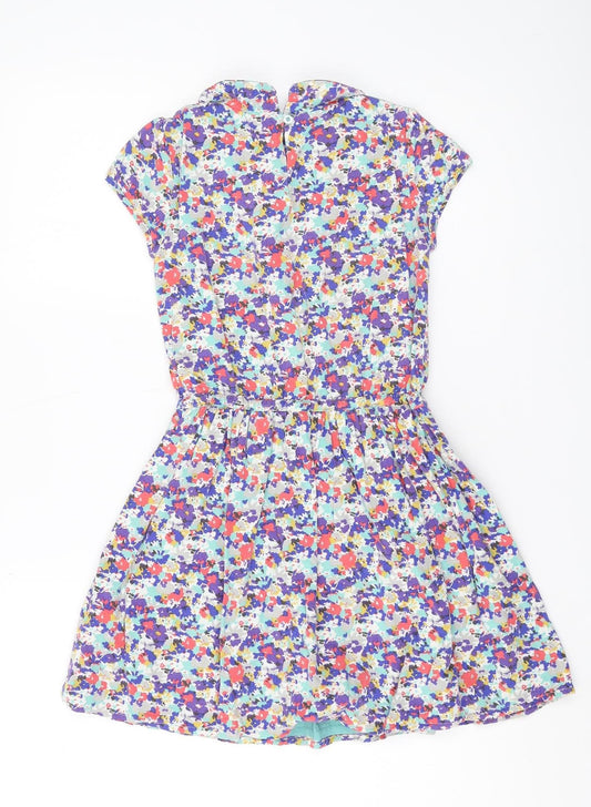 Johnnie b Girls Multicoloured Floral A-Line Dress 9-10 Years