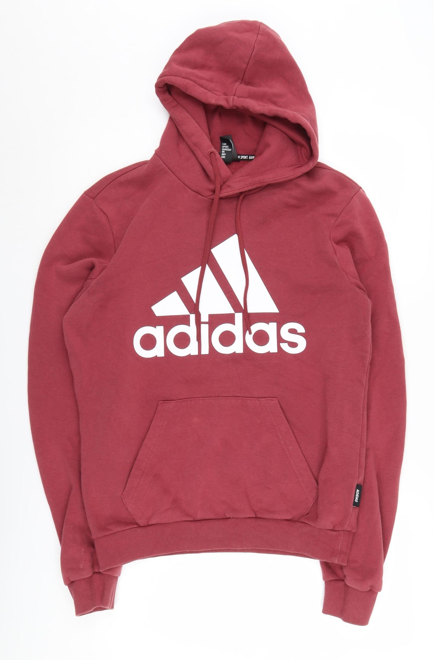 Adidas Men’s Red Pullover Hoodie Size S