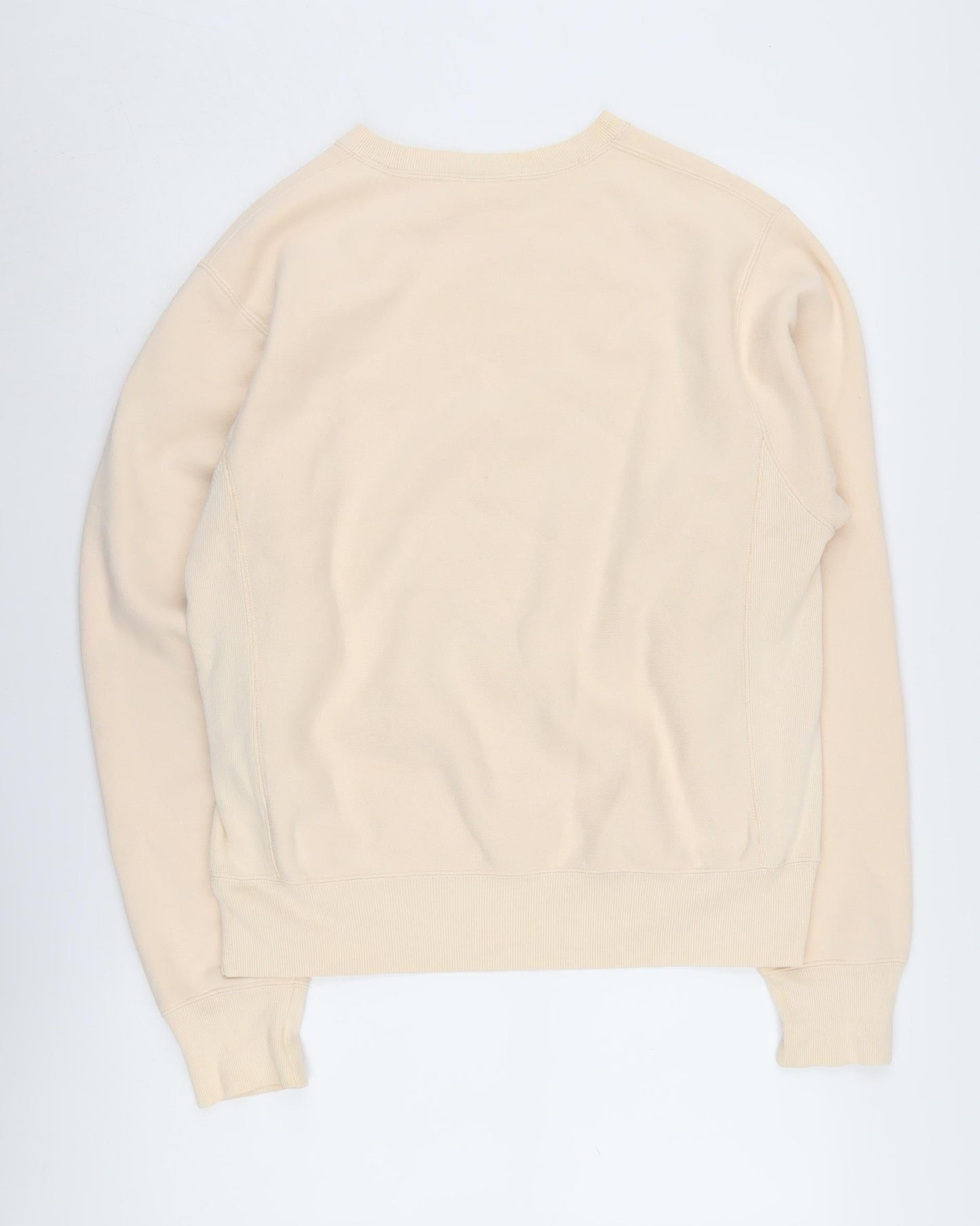 Champion Men's Beige Pullover Sweatshirt Size S