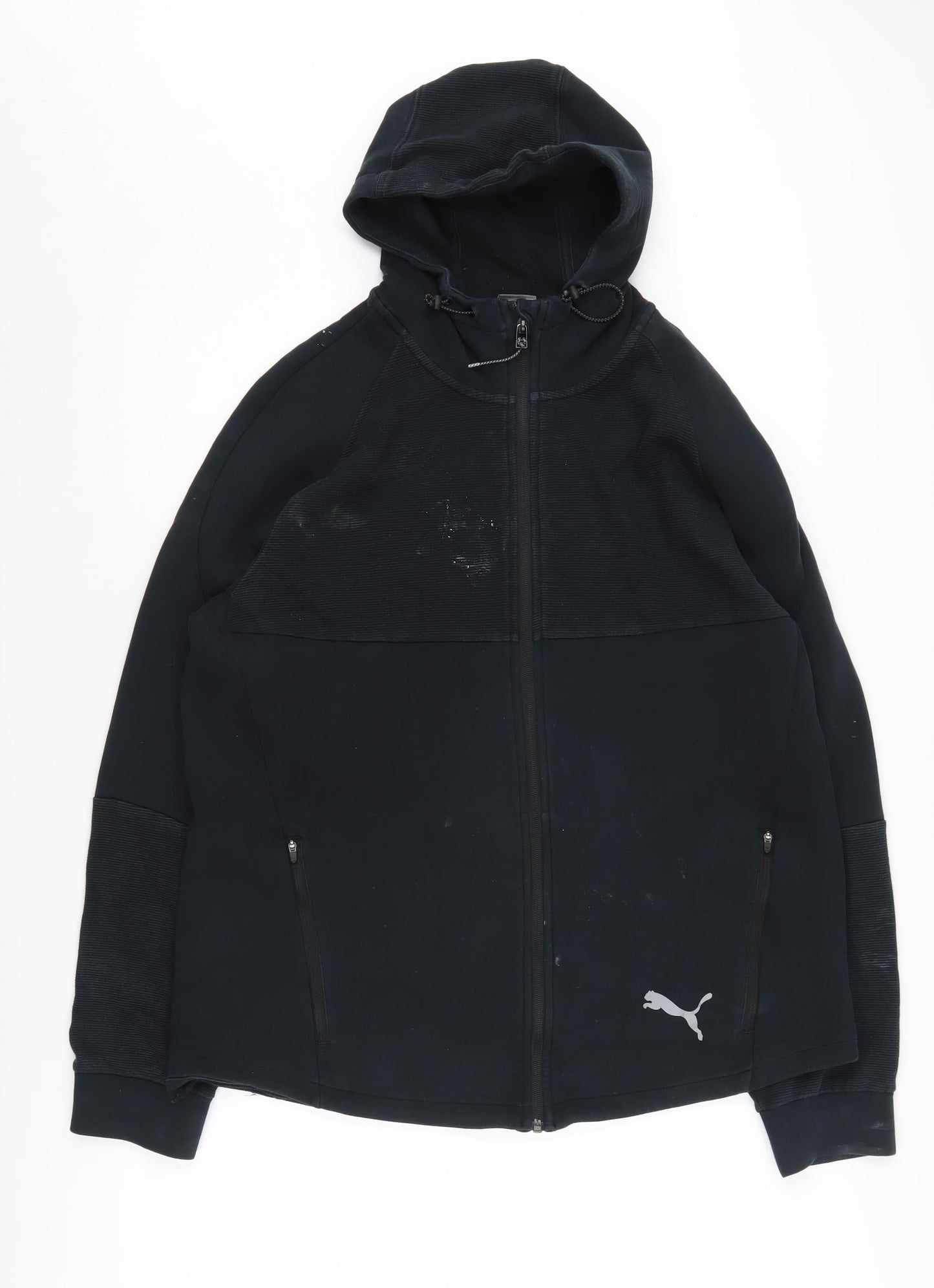 Puma Men's Black Full Zip Hoodie XL